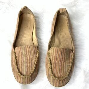 Born Sitton‎ Canvas Fabric Espadrille Loafers 8
